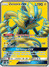 Zeraora GX LOT 201/214 - Echo des Donners