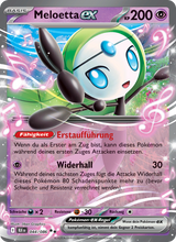 Meloetta-ex BLK 044/86 - Schwarze Blitze