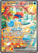Keldeo-ex WHT 167/86 - Weiße Flammen
