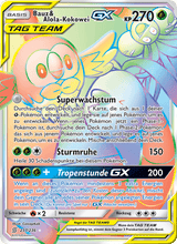 Bauz & Alola-Kokowei GX UNM 237/236 - Bund der Gleichgesinnten