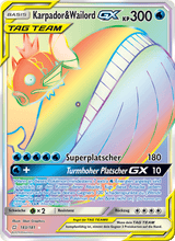 Karpador & Wailord GX TEU 183/181 - Teams Sind Trumpf
