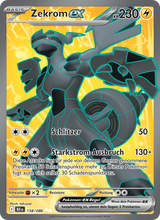 Zekrom-ex BLK 158/86 - Schwarze Blitze