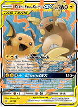 Raichu & Alola-Raichu GX UNM 54/236 - Bund der Gleichgesinnten