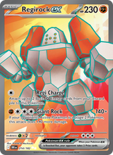 Regirock-ex DRI 214/244 - Ewige Rivalen