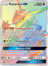 Rayquaza GX CES 177/168 - Sturm Am Firmament