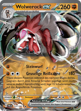 Wolwerock-ex PAL 117/279 - Entwicklungen in Paldea