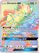 Zeraora GX LOT 221/214 - Echo des Donners