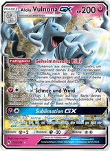 Alola Vulnona GX LOT 132/214 - Echo des Donners