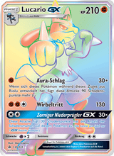 Lucario GX FLI 135/131 - Grauen Der Lichtfinsternis