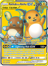 Raichu & Alola-Raichu GX UNM 220/236 - Bund der Gleichgesinnten