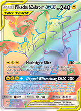 Pikachu & Zekrom GX TEU 184/181 - Teams Sind Trumpf